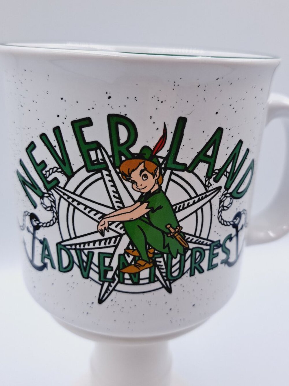 Disney Peter Pan Neverland Adventures Ceramic Camper 20 oz Mug